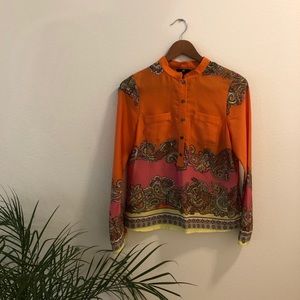 H&M paisley button down. Worn once.